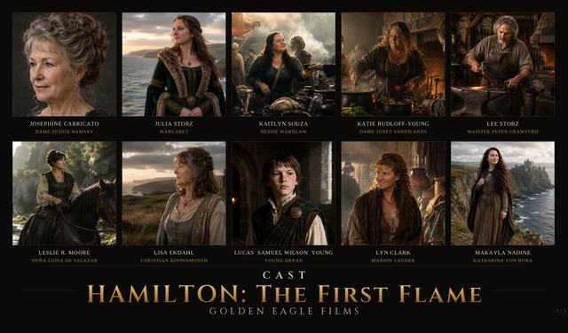 Cast sheet 3 of 5