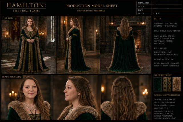 Julia Storz · model sheet 2